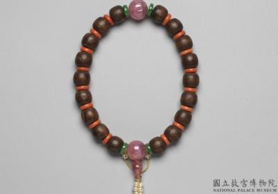 图片[2]-Agarwood bead bracelet, Qing dynasty (1644-1911)-China Archive